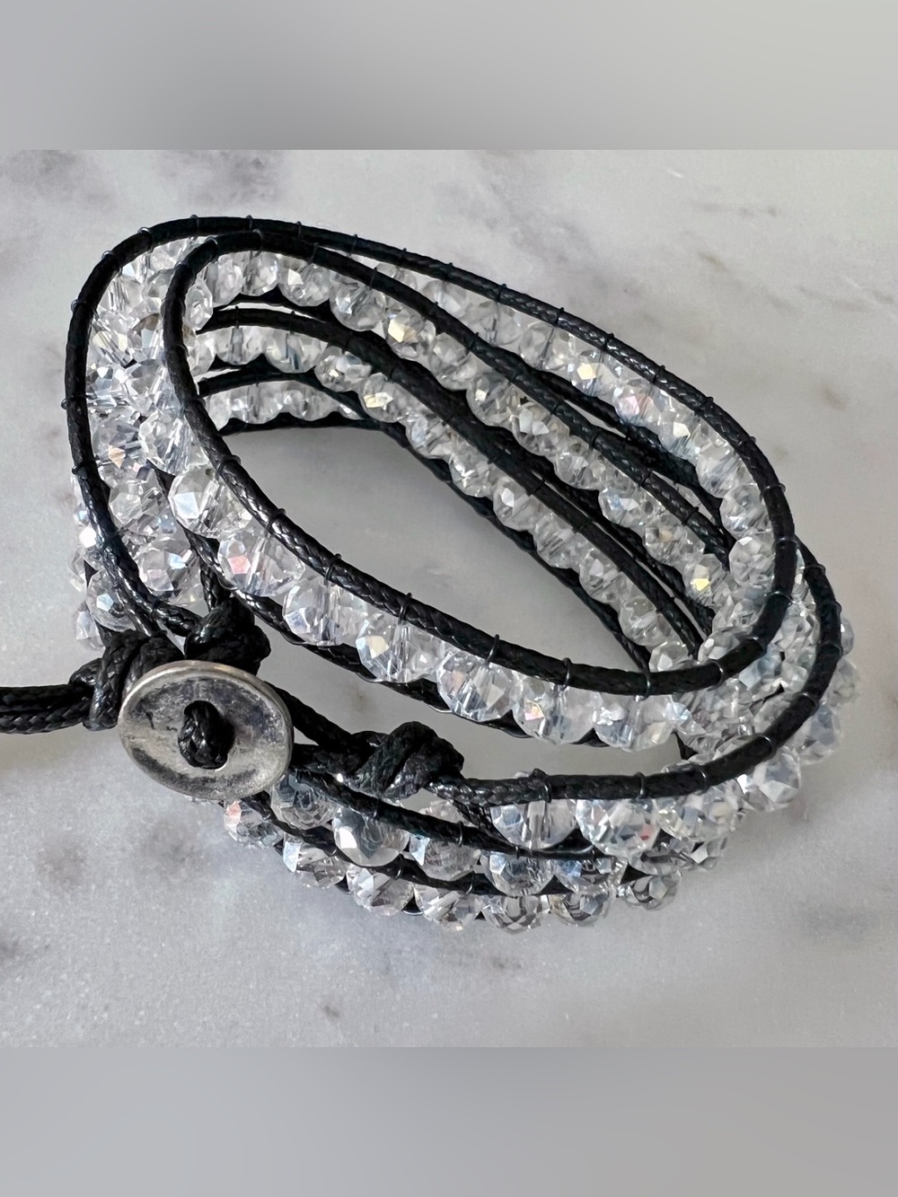 BEADED WRAP BRACELET